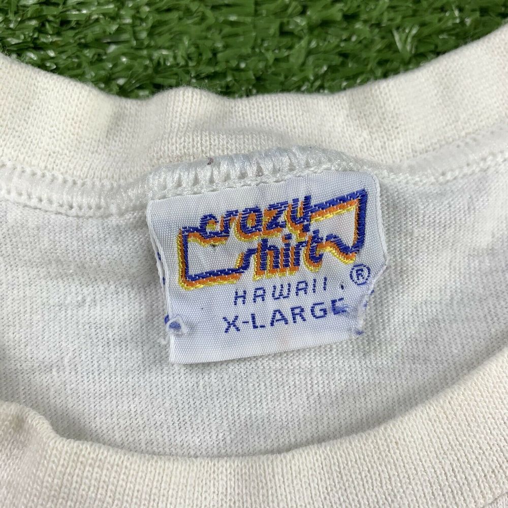 90s Crazy Shirts Hawaii B Kliban Tennis Cat TShirt - Picture 5 of 12